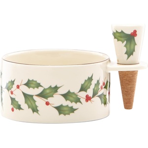 image:imageLenox Holiday Christmas Stoneware Mug 12ozWine Coaster  Stopper