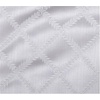 image:imageLenox Laurel Leaf 70x144 Oblong Tablecloth WhitePlatinum