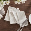 image:imageLenox Laurel Leaf Set of 4 Napkins WhitePlatinum