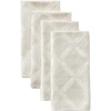 image:imageLenox Laurel Leaf Set of 4 Napkins WhitePlatinum