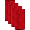 image:imageLenox Laurel Leaf Set of 4 Napkins WhiteRed