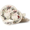 12-Piece Dinnerware Set - Includes Pasta Bowls