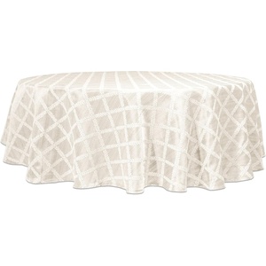 image:imageLenox Laurel Leaf 70x144 Oblong Tablecloth WhiteWhite