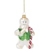 image:imageLenox 898514 2025 Blown Glass Snowflake Ornament Christmas Holiday DecorationsGingerbread