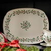 image:imageLenox 898051 Holiday Rectangular Baking Dish Small Christmas Festive Kitchen Decor405 LB