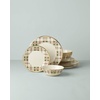 image:imageLenox Holiday Plaid Porcelain 12Piece Christmas Dinnerware Set for 412Piece Dinnerware Set