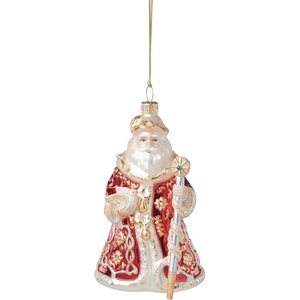 image:imageLenox 898514 2025 Blown Glass Snowflake Ornament Christmas Holiday DecorationsSanta