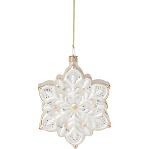 image:imageLenox 898514 2025 Blown Glass Snowflake Ornament Christmas Holiday DecorationsSnowflake