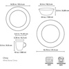 image:imageLenox 791855 Chirp Large Serving Bowl4Piece Place Setting
