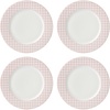 image:imageLenox Gingham Black Halloween Porcelain Dinner Plate Set for 4Pink