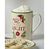 image:imageLenox 898265 Mr amp Mrs 2Piece Set of Festive Mugs Service For 2 Christmas Drinkware Set Holiday GlassesMugs  Set of 2  Mr  Mrs