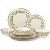 12-Piece Dinnerware Set (Includes Pasta Bowls)