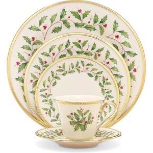 image:imageLenox 898265 Mr amp Mrs 2Piece Set of Festive Mugs Service For 2 Christmas Drinkware Set Holiday Glasses5Piece Placesetting