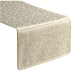 image:imageLenox Opal Innocence Reversible Table Runner Platinum  14 W x 70 LIvory