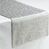 image:imageLenox Opal Innocence Reversible Table Runner Platinum  14 W x 70 LPlatinum