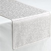 image:imageLenox Opal Innocence Reversible Table Runner Platinum  14 W x 70 LWhite