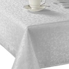 image:imageLenox Opal Innocence Tablecloth Ivory  70W x 70LPlatinum