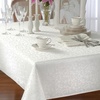 image:imageLenox Opal Innocence Tablecloth Ivory  70W x 70LWhite