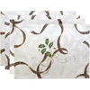 image:imageLenox Holiday Nouveau Ribbon Tablecloth Multicolor  70 W x 70 LPlacemats