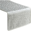 image:imageLenox Opal Innocence Reversible Table Runner Platinum  14 W x 70 LPlatinum