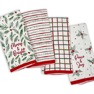 image:imageLenox Bayberry Assorted Kitchen Towels Set of 4 Multicolor 16 W x 26 L