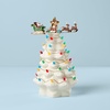 image:imageLenox 894469 Treasured Traditions Tree with Flying Santa Christmas amp Holiday DecorFlying Santa