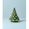 image:imageLenox 894469 Treasured Traditions Tree with Flying Santa Christmas amp Holiday DecorLit Tree  Green