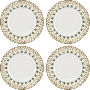 image:imageLenox 897298 British Colonial Bamboo Fruit Bowls Set of 4Accent Plates  Set of 4