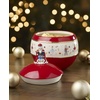 image:imageLenox Nutcracker Ballet Christmas Tidbit Plates Dessert Plate Set for 4Covered Candy Dish