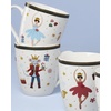 image:imageLenox Nutcracker Ballet Christmas Tidbit Plates Dessert Plate Set for 4Mugs  Set of 4
