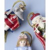 image:imageLenox Nutcracker Ballet Christmas Tidbit Plates Dessert Plate Set for 4Ornament Set  Assorted