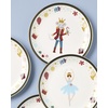 image:imageLenox Nutcracker Ballet Christmas Tidbit Plates Dessert Plate Set for 4Tidbit Plates  Set of 4