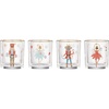 Old Fashioned Glasses  Set of 4