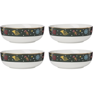 image:imageLenox Nutcracker Ballet Christmas Tidbit Plates Dessert Plate Set for 4AllPurpose Bowls  Set of 4