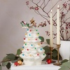 image:imageLenox Treasured Traditions Advent Calendar Mini Ornament Tree Set 26PieceFlying Santa