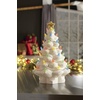 image:imageLenox Treasured Traditions Advent Calendar Mini Ornament Tree Set 26PieceLit Tree  Ivory