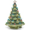 Lit Tree  Green